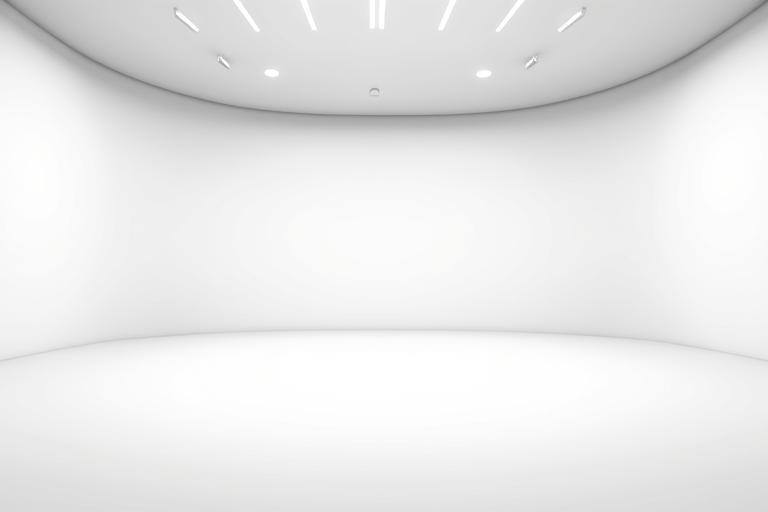 Vista panoramica dello studio di posa