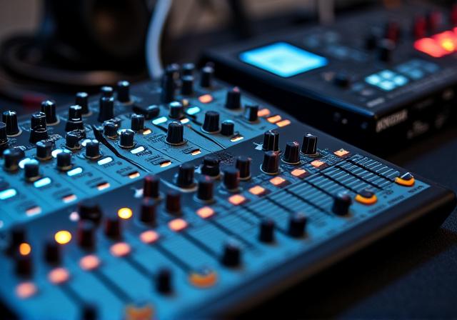 Sound Devices professional audio mixer